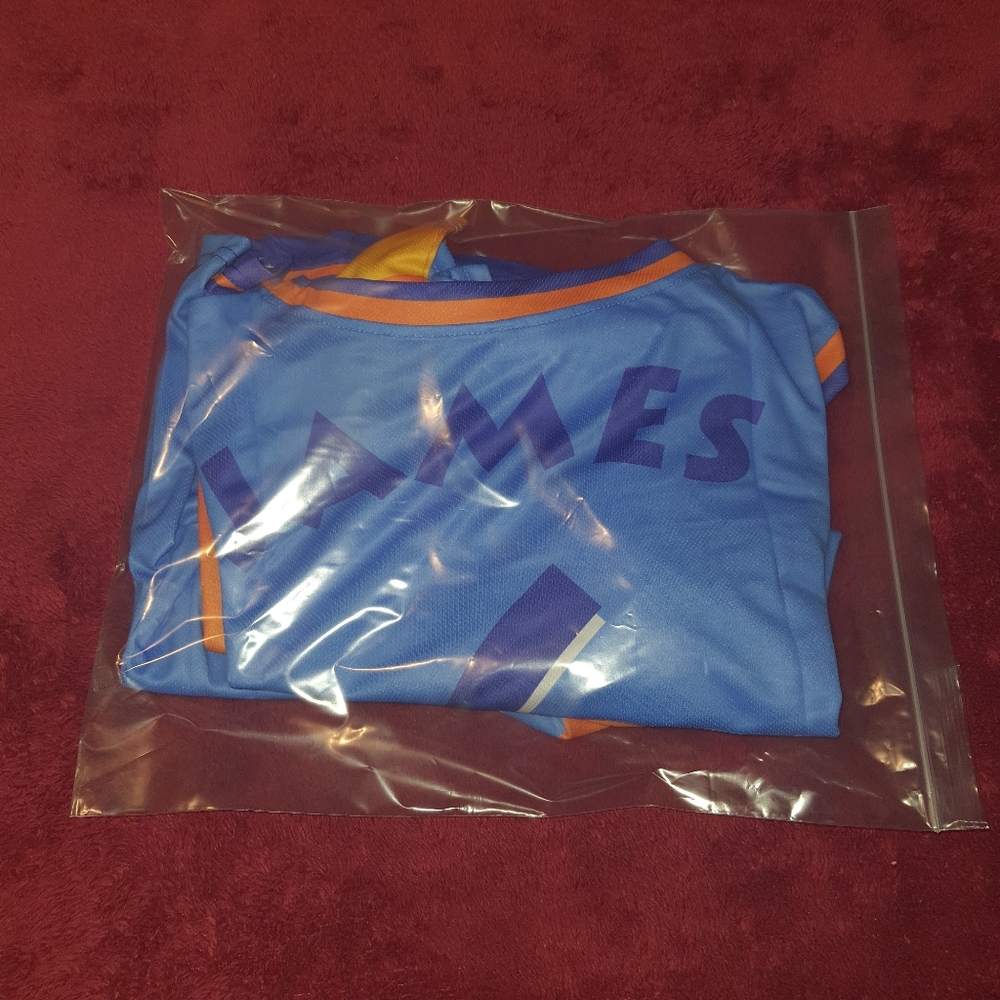 New 2 Piece Space Jam LeBron James Jersey Shorts Set - Picture 2 of 5